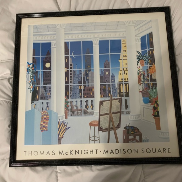 Thomas McKnight Painting Prints- Madison Square